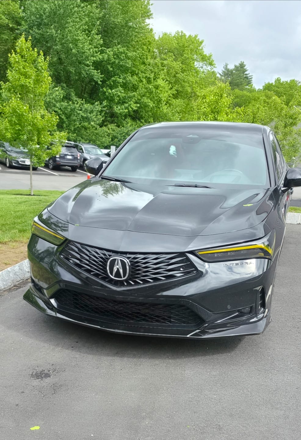 Customer photo review of 2023-Up Acura Integra DE4 Front Splitter Lip