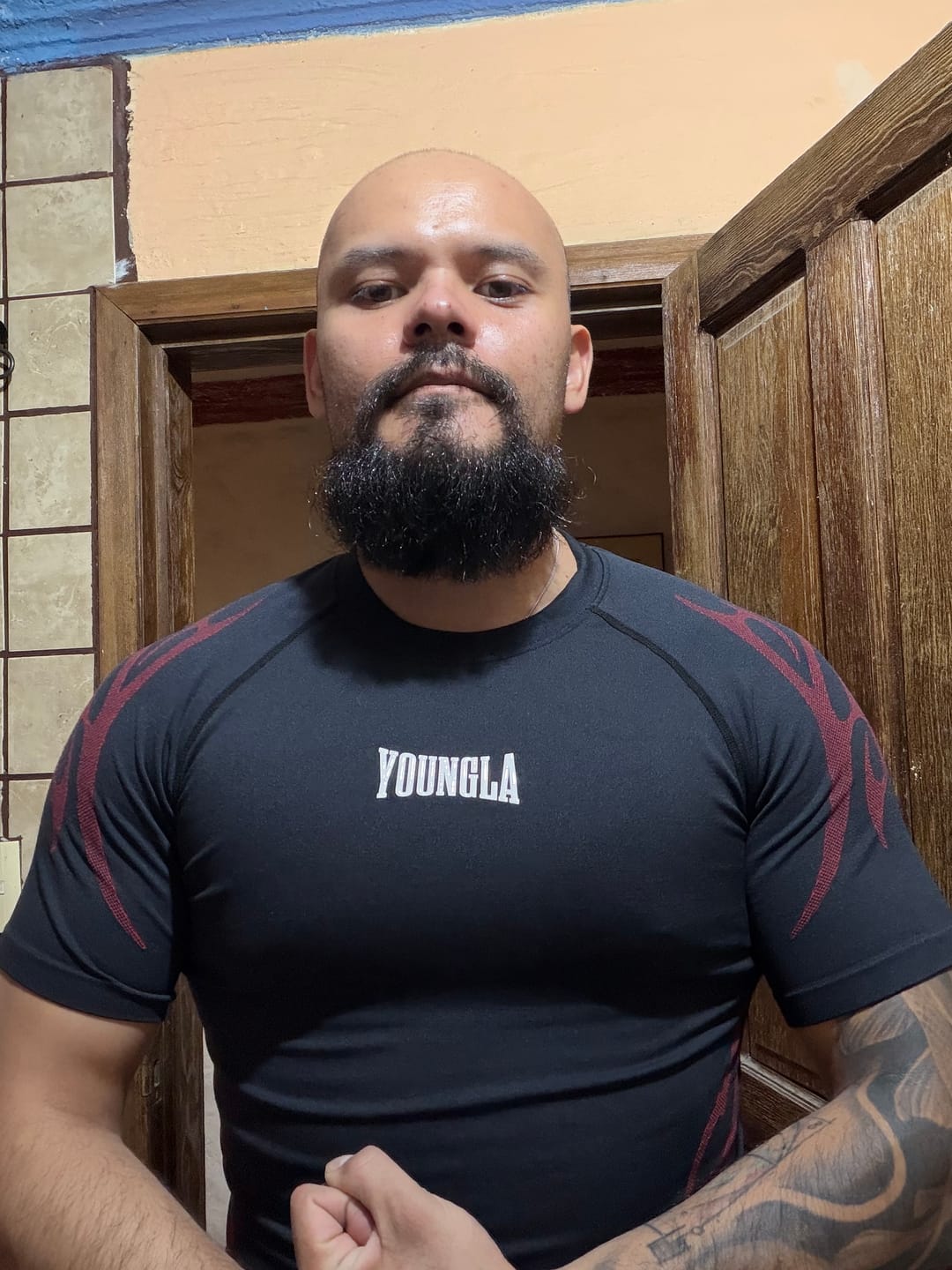 Customer photo review of 4067 - Gothic Compression Tees