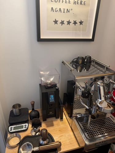 Customer photo review of Naked/Bottomless Portafilter - Head Only (HYBRID)