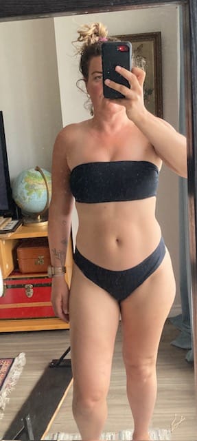 Customer photo review of 'Fearless' Bandeau Bikini Top