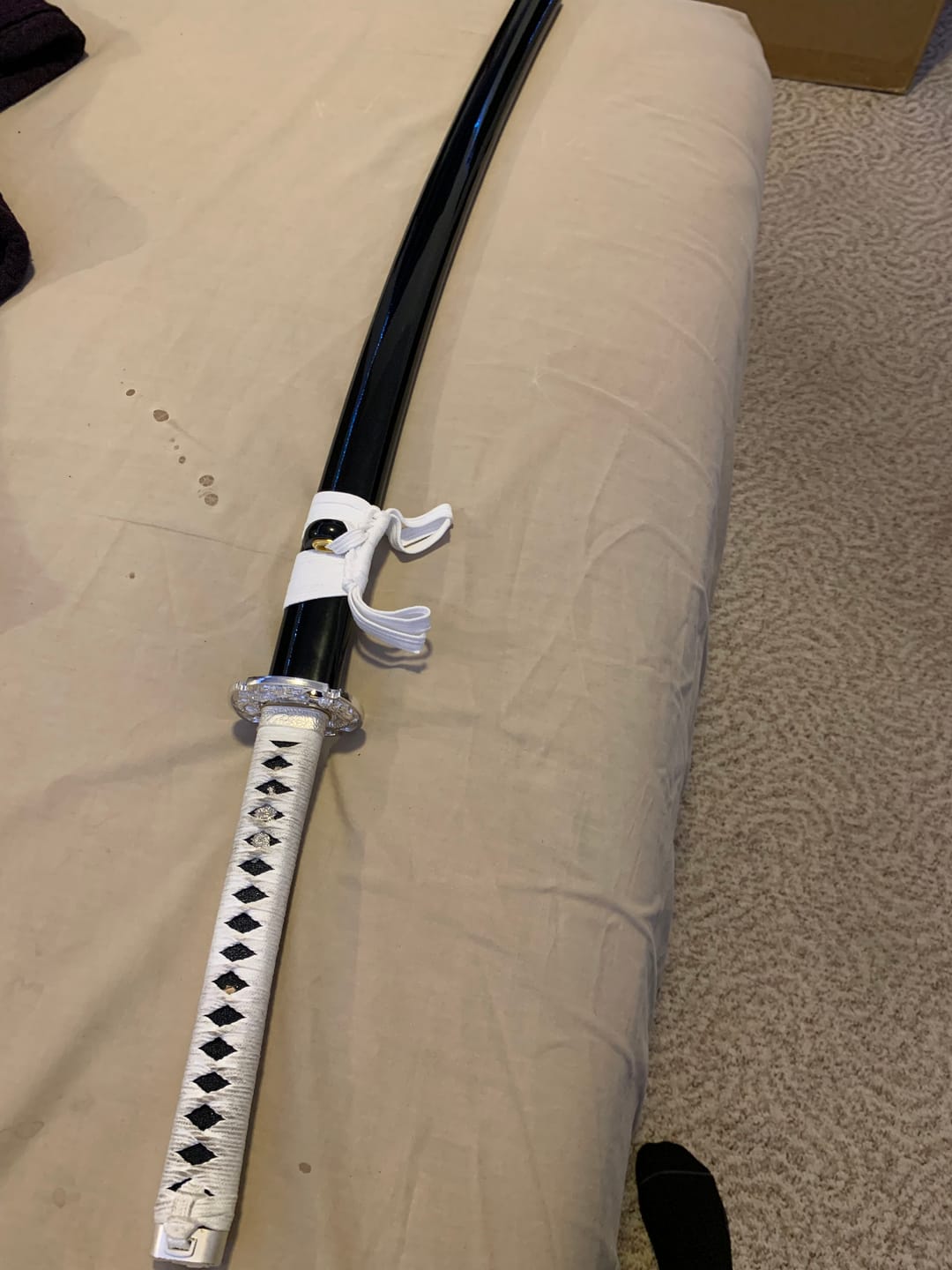 Customer photo review of Custom Your Own Katana
