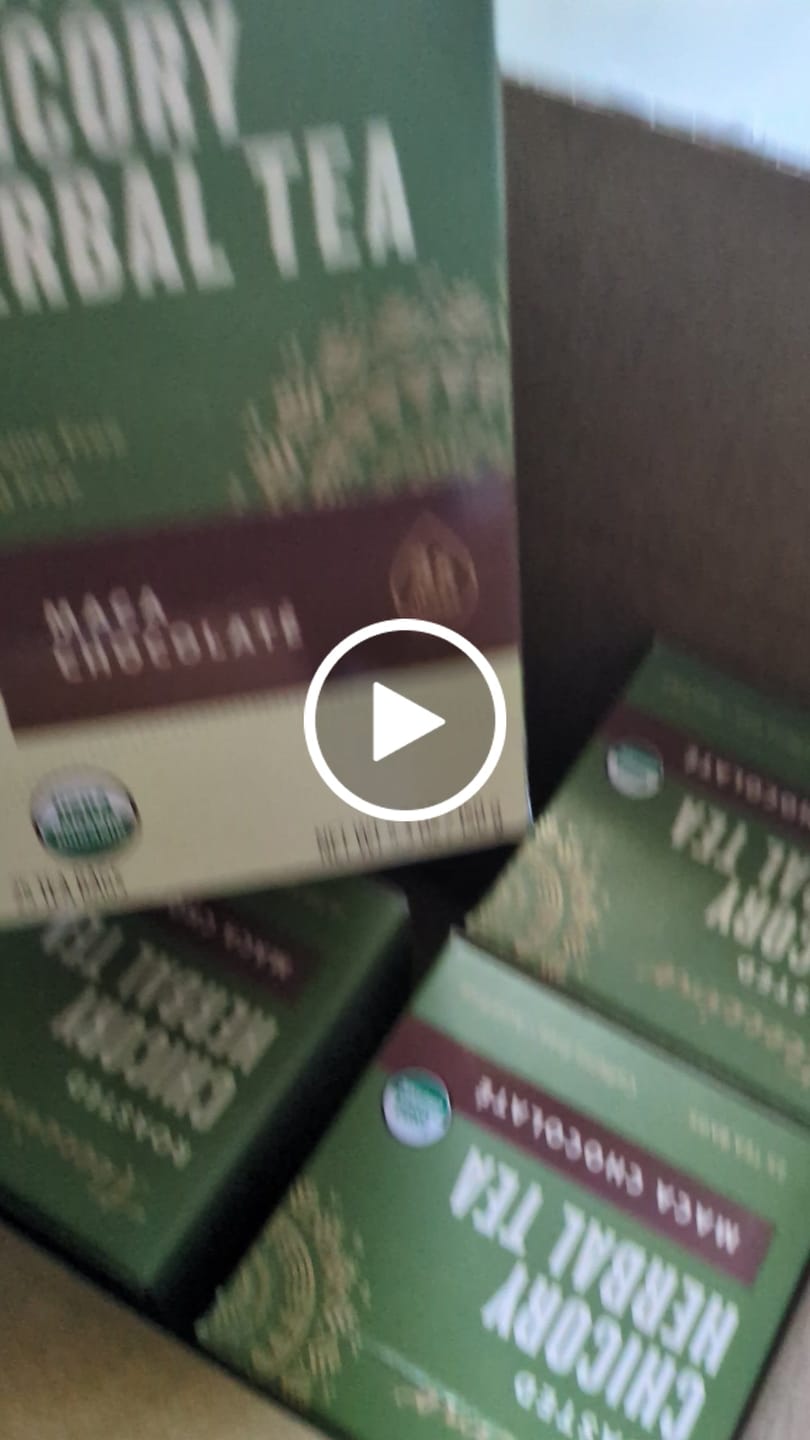 Customer video review of Maca Chocolate Roasted Herbal Tea