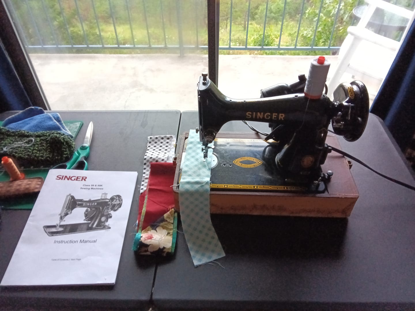 Customer photo review of Aurifil 50wt Mako Cotton Thread (1,422yds)