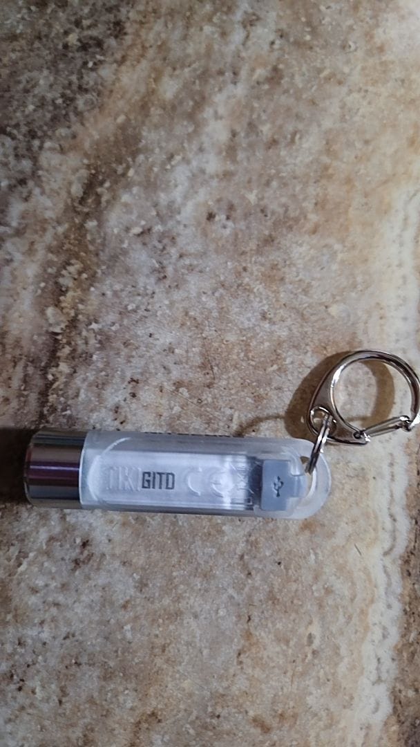 Customer photo review of TIKI (BLUE Glow In The Dark) - 300 lumens