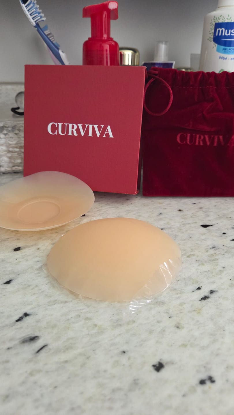 Customer photo review of Pezoneras Círculos con Adhesivo
