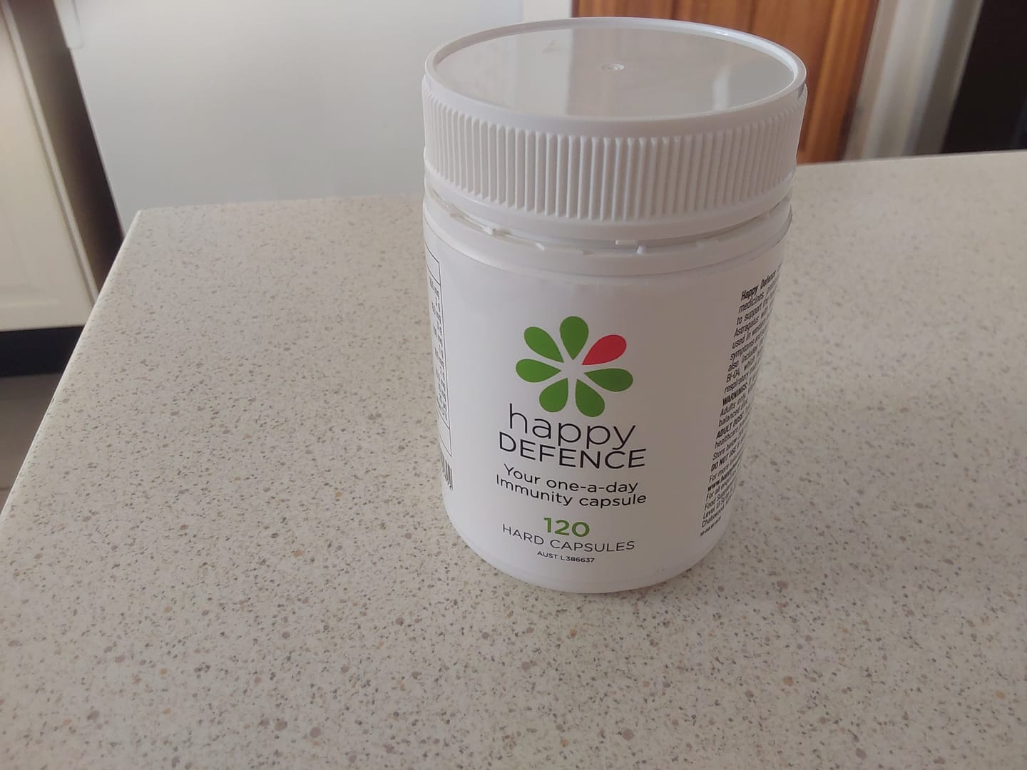 Customer photo review of Immune System Supplements - Happy Defence