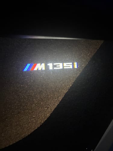 Customer photo review of BMW M LITE DOOR LIGHTS