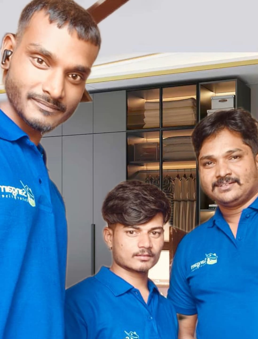 Customer photo review of Customized Polo T-Shirt With Your Company Logo | Order Logo Printed Tees | PrintMine.in