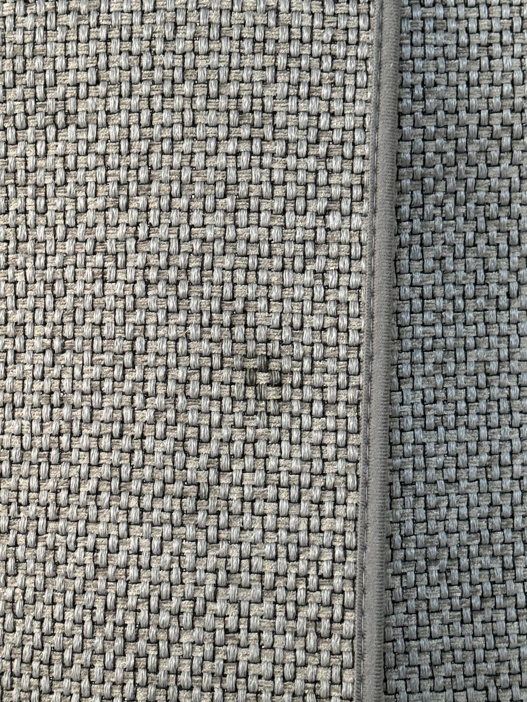 Customer photo review of Woven Non-Slip Stair Treads - Dark Gray