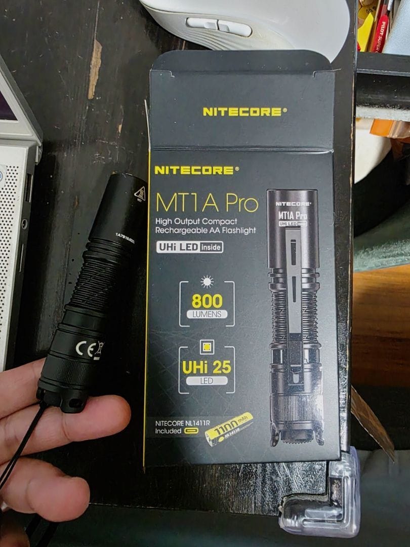 Customer photo review of MT1A PRO - 800 lumens