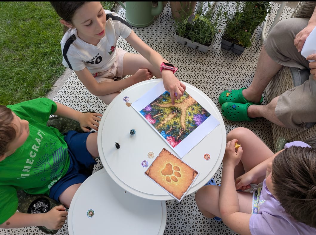 Customer photo review of The Wonderquest Collection - An RPG Bundle for Kids