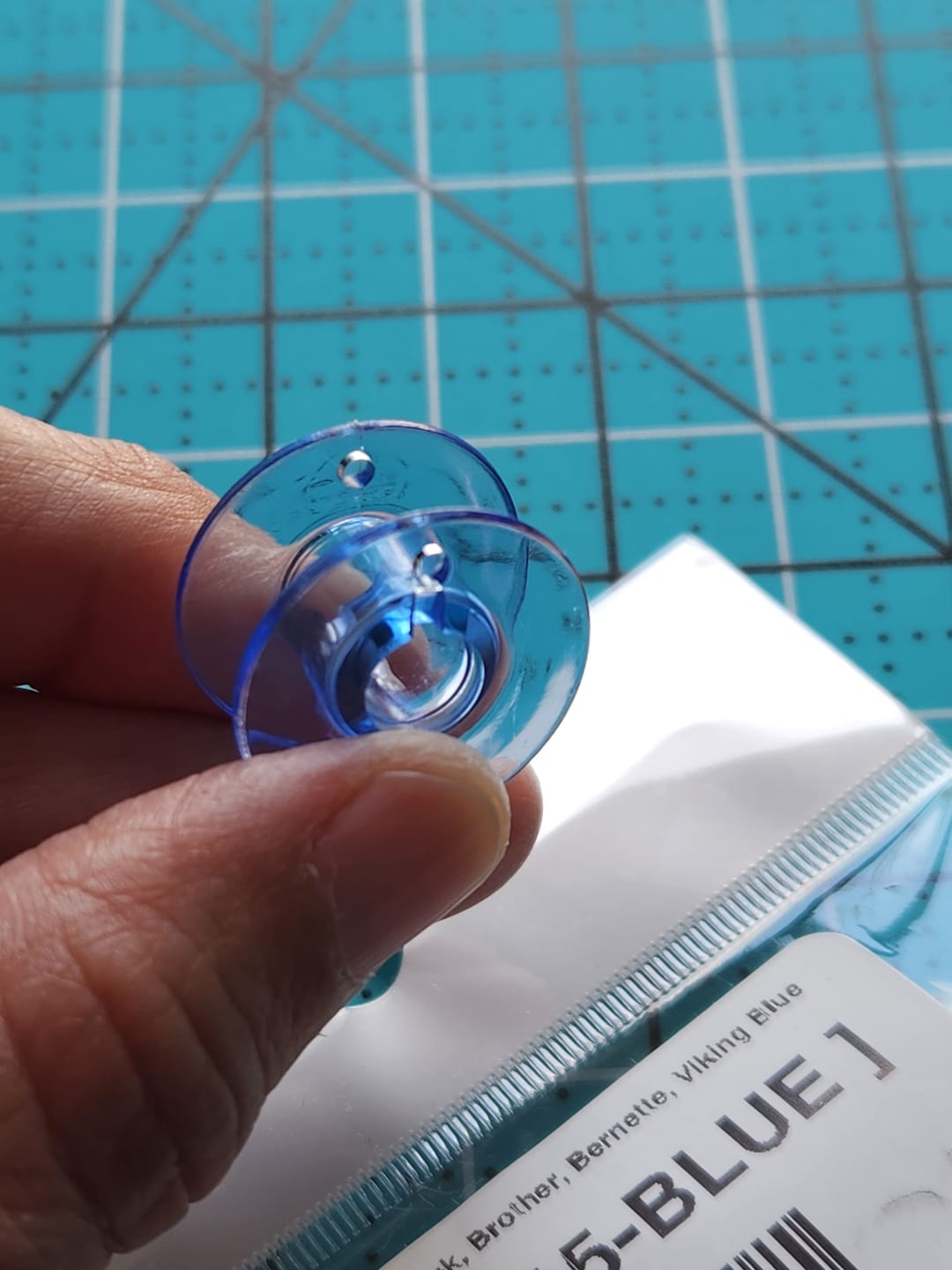 Customer photo review of Class 15 Plastic Bobbins (10pk)