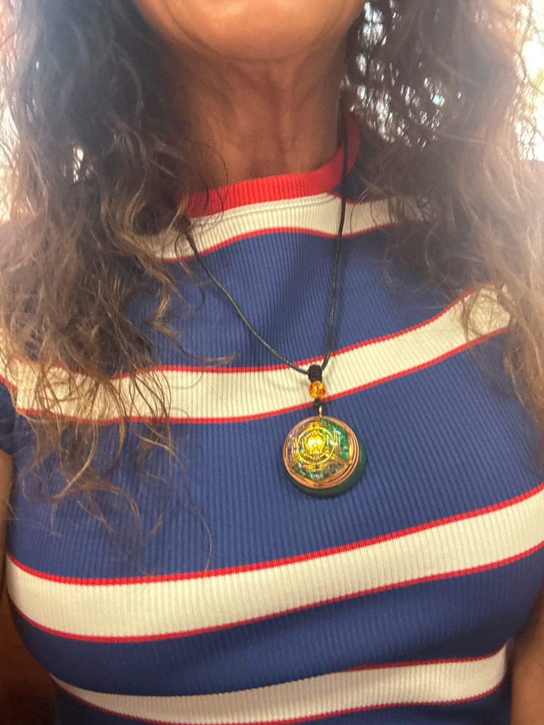 Customer photo review of Magnetic Energy Talisman