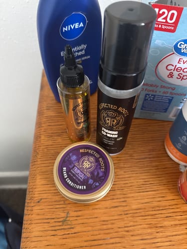 Customer photo review of Beard Care Kit