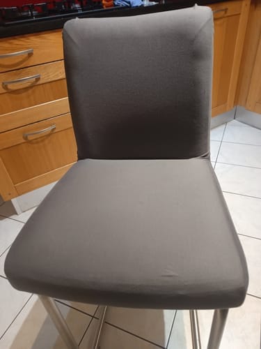 Customer photo review of Housse de chaise de bar imperméable - Léa