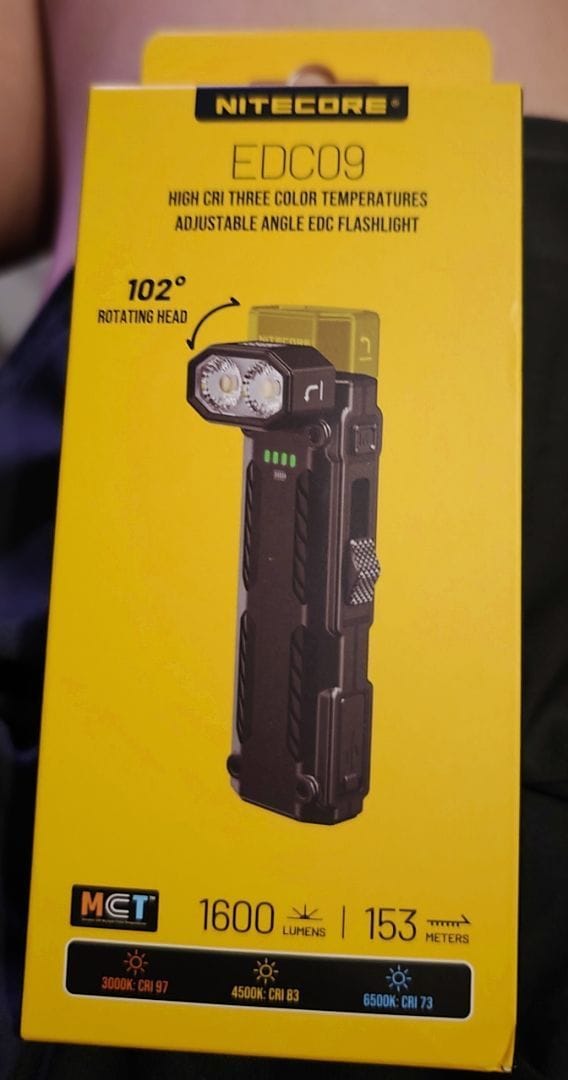 Customer photo review of EDC09 - 1600 lumens (L-Angle)