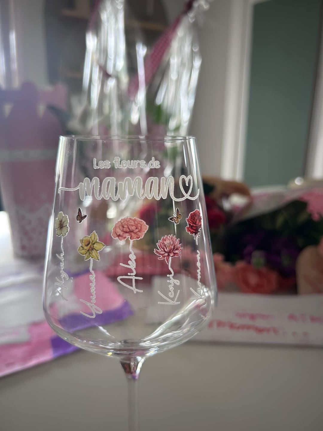 Customer photo review of Coffret cadeau - Verre