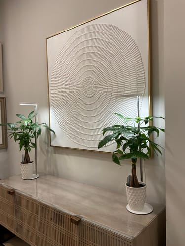 Customer review photo for Plaster Art Texture Painting #SG362