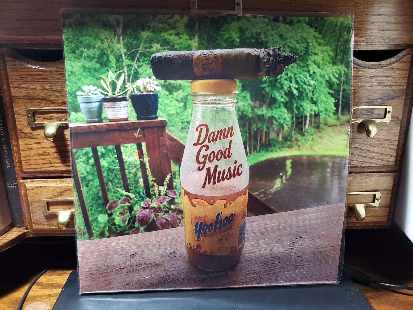 Customer photo review of Custom Vinyl Records