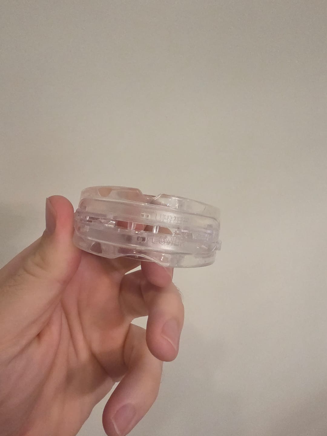 Customer photo review of NoSnore Pro™ Anti-Snoring Mouthpiece