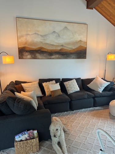 Customer photo review of Wabi-Sabi Wall Art #TX309