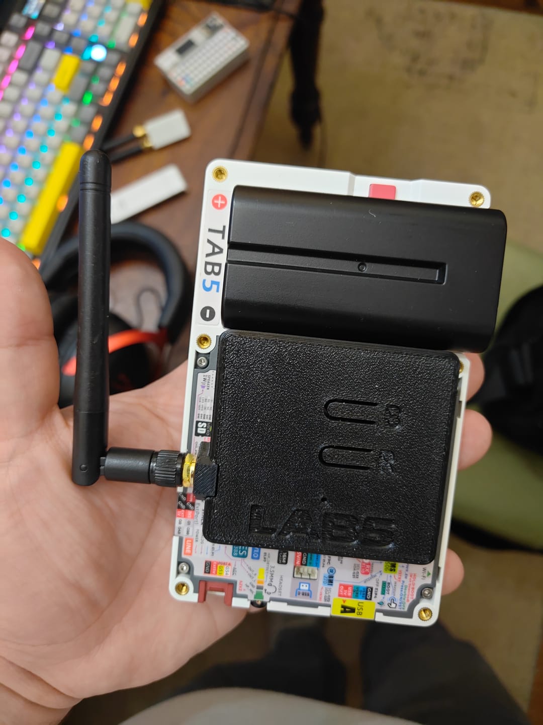Customer photo review of MonsterC5 TAB5 Edition