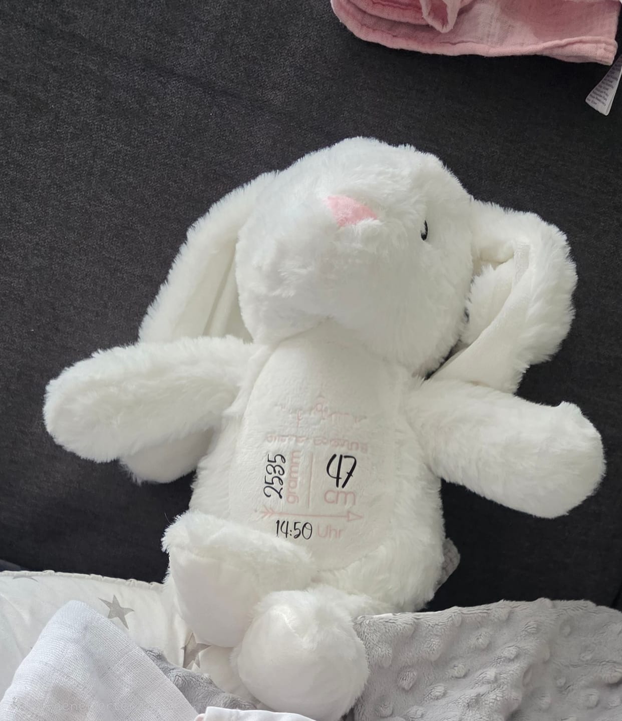 Customer photo review of Hasi - Kinder-Stoffhase