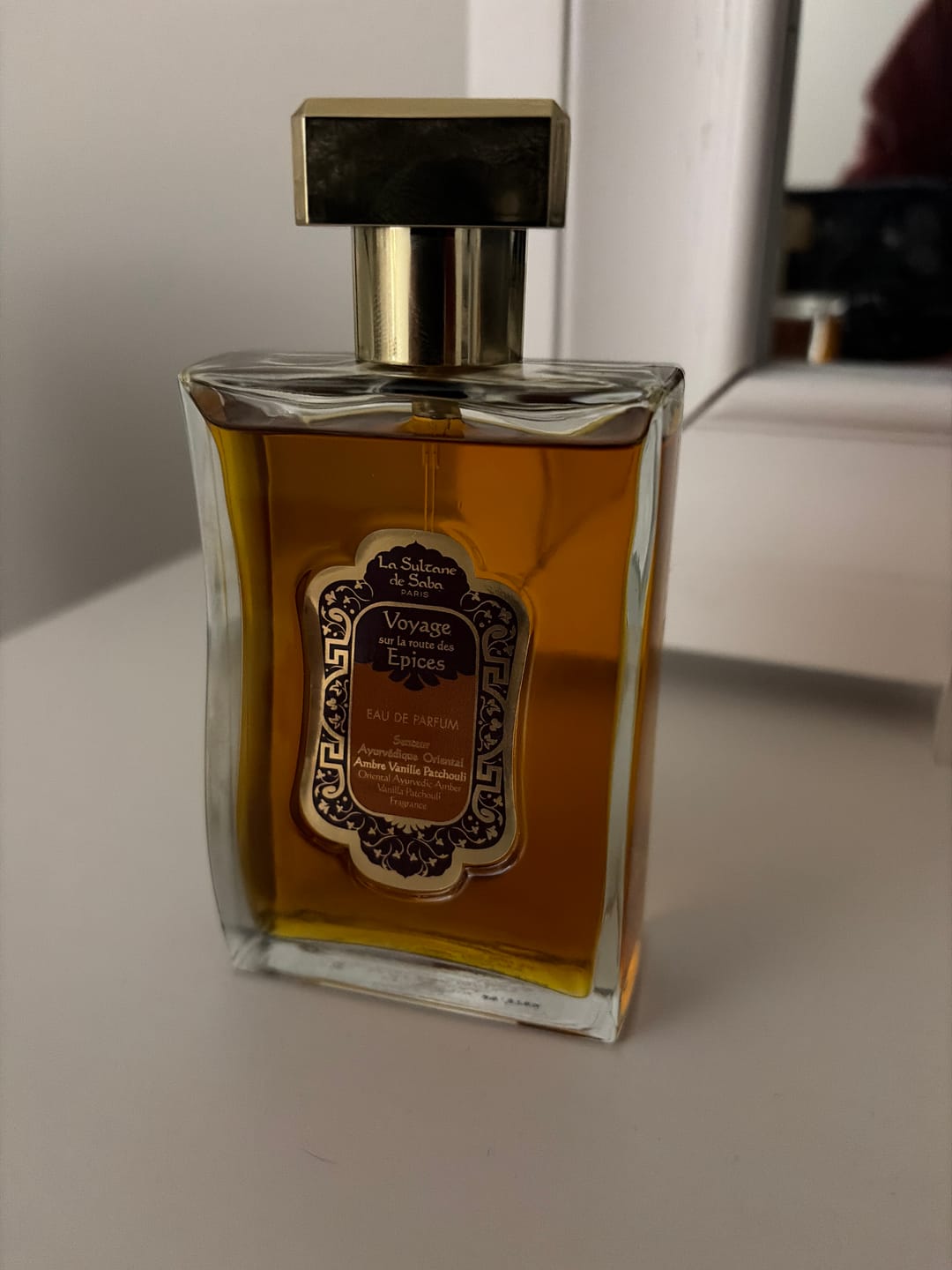Customer photo review of Perfume - Ayurvedic Treatment - Amber Vanilla Patchouli Journey To The Spices Route