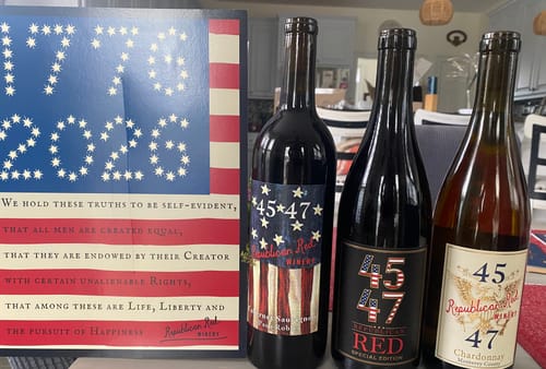 Customer photo review of '45-47' Cabernet Sauvignon