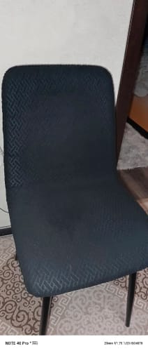 Customer photo review of Housse de chaise design en tissu imperméable - Catarina