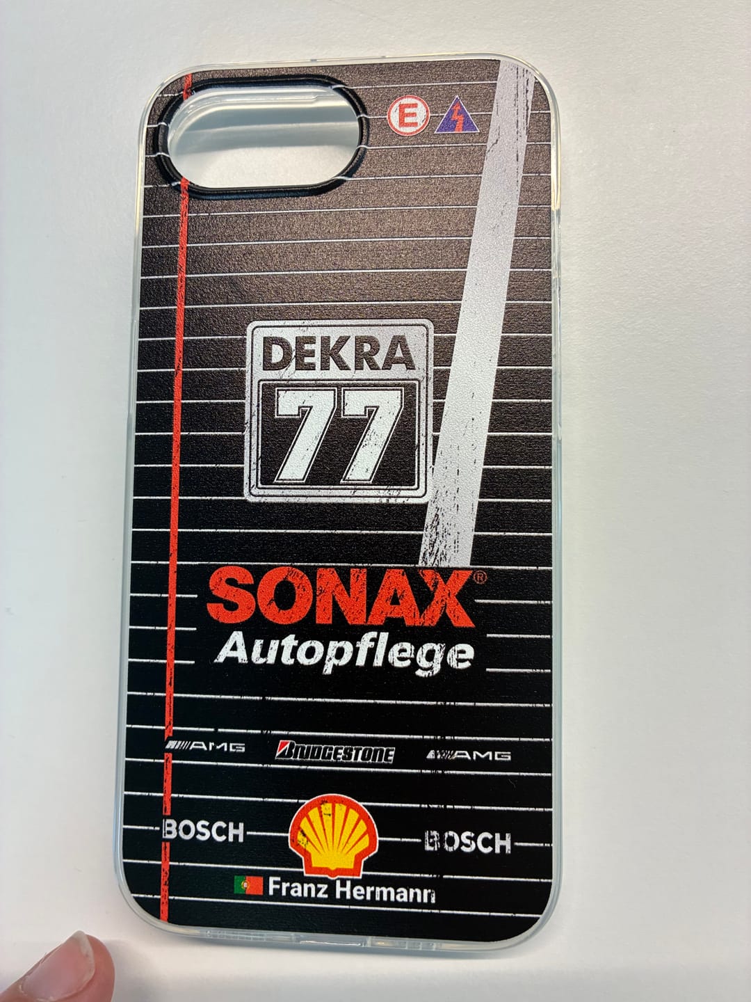 Customer photo review of 190E Evo II #3 DTM Champion 1992 Livery - Individuelle Handyhülle für iPhone