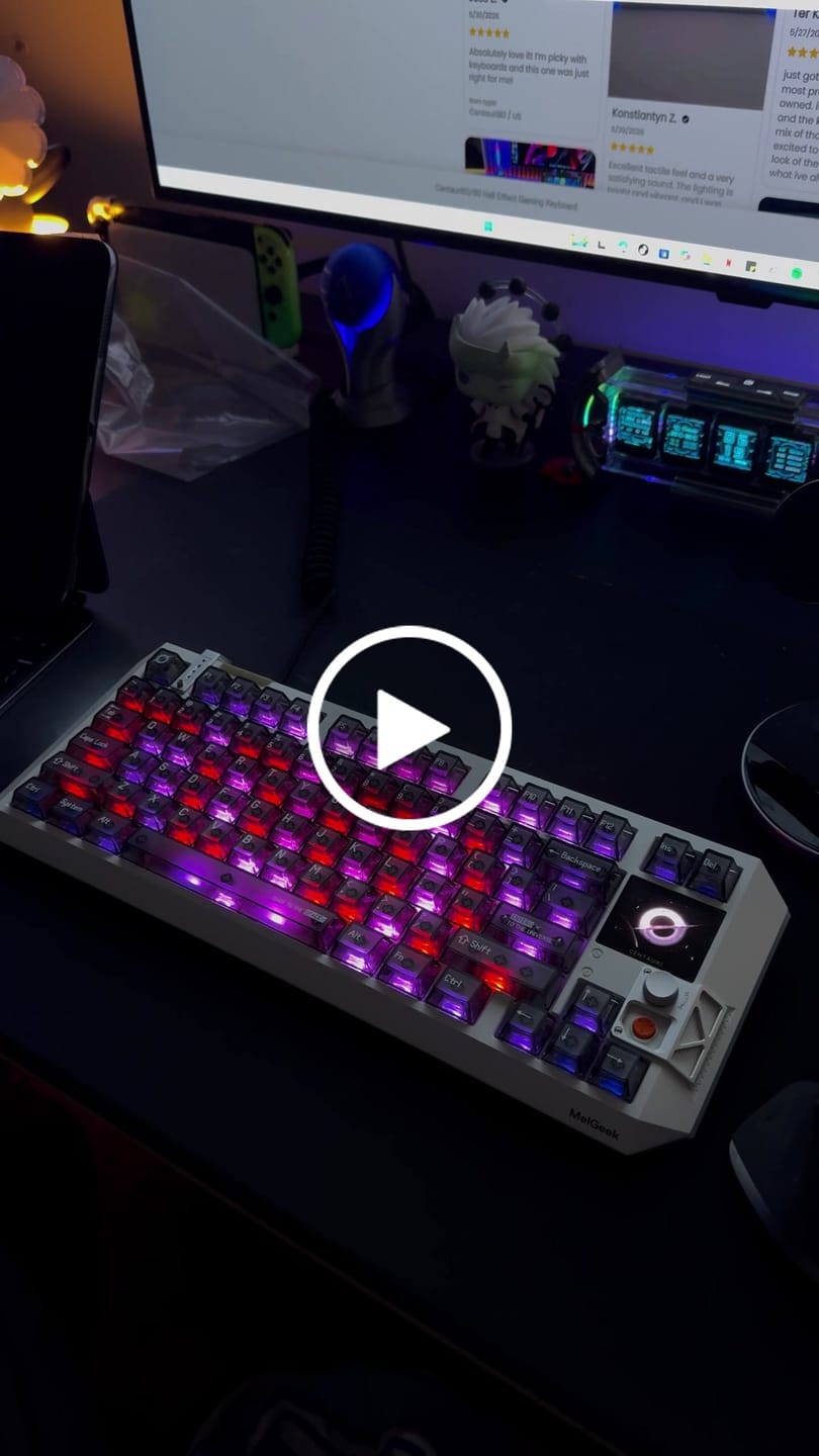 Customer video review of Centauri60/80 Hall Effect Gaming Keyboard