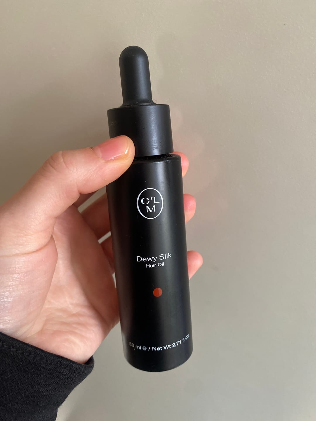 Customer photo review of Drėkinantis ir žvilgesio suteikiantis plaukų aliejus