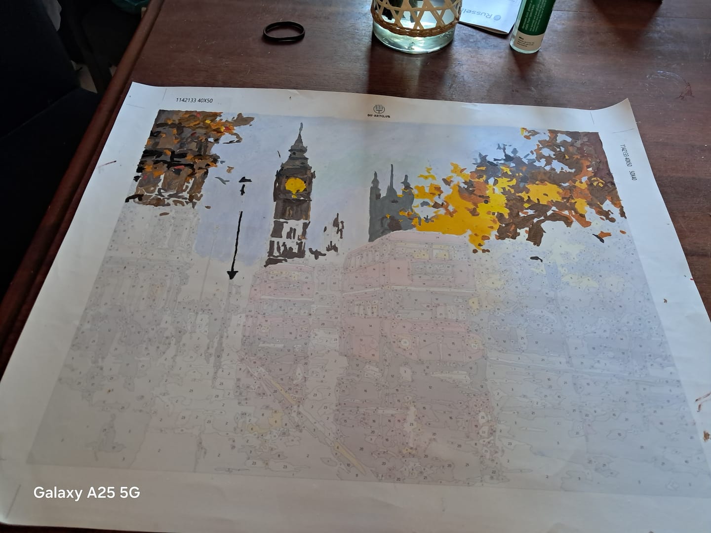 Customer photo review of Timeless London | Paint by Number
