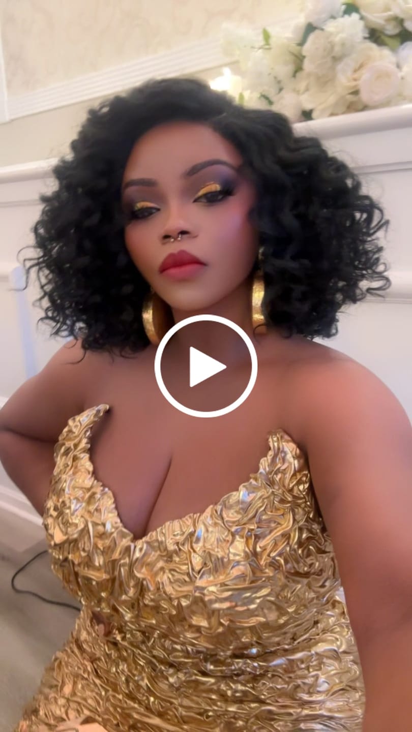 Customer video review of Zuwena Burnished Glow Foil Earrings
