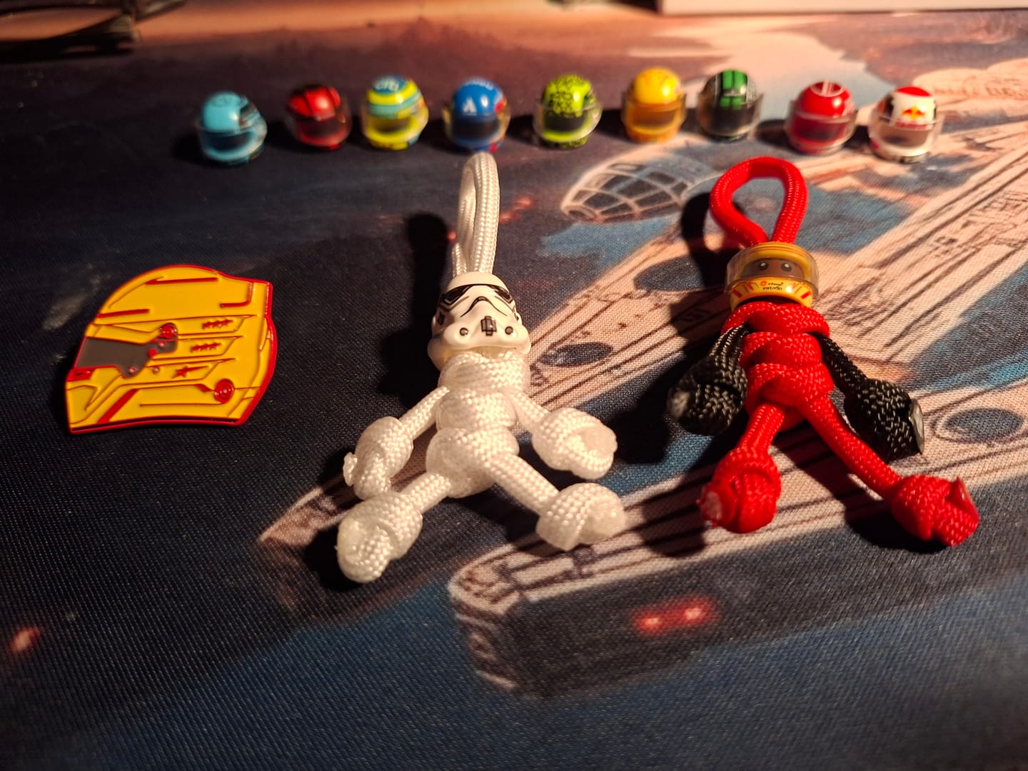 Customer photo review of Mystery Pin Badge