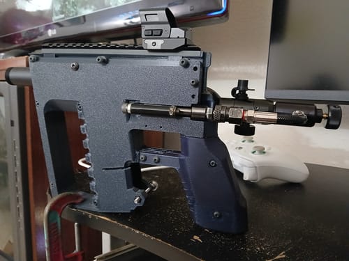 Customer photo review of Outer Space Blue Limited Edition PETG Filament 1.75mm