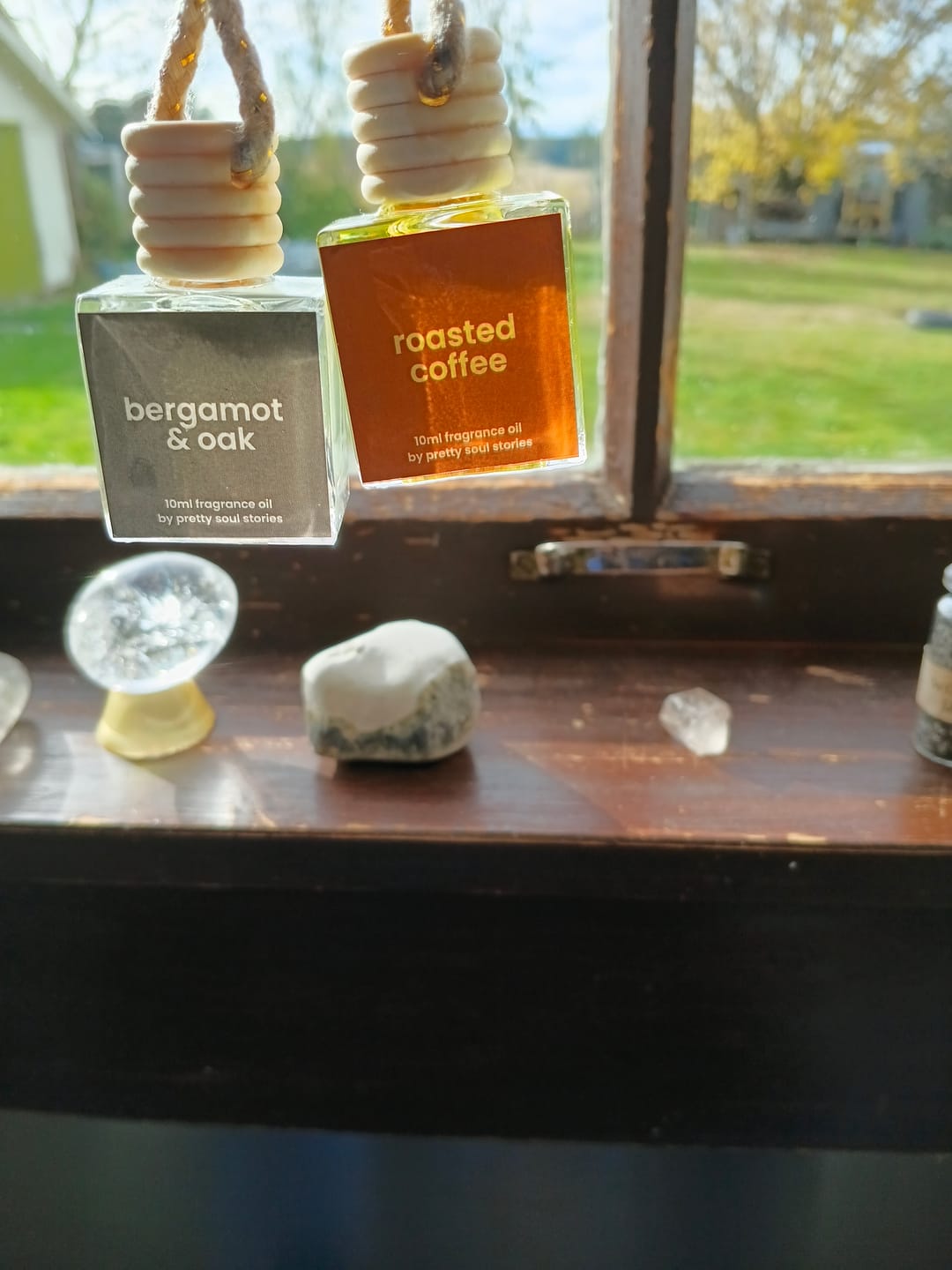 Customer photo review of Bergamot & Oak Car Diffuser