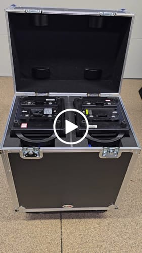 Customer video review of ProX XS-MH12RX2W Moving Head Lighting Road Case for ADJ Hydro Beam X12