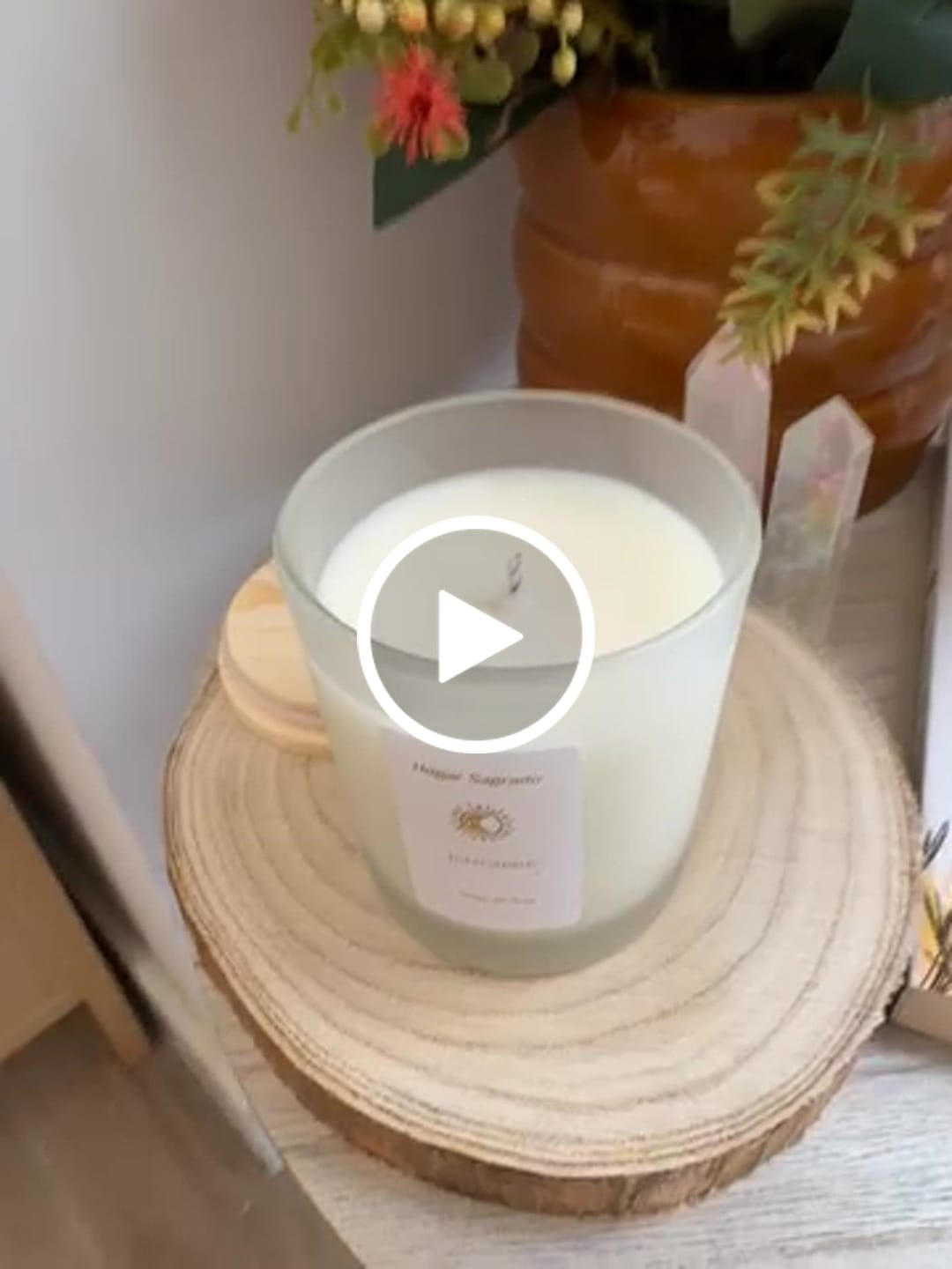 Customer video review of MECHAS PARA VELAS ENCERADAS Y CORTADAS A MEDIDA