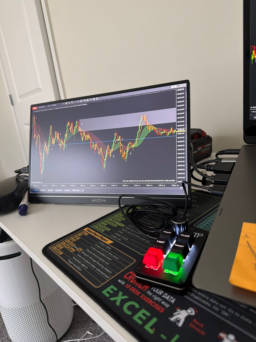 Customer photo review of Trading Keyboard