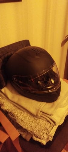Customer photo review of Casco de Moto Integral Modelo Grit SW1970