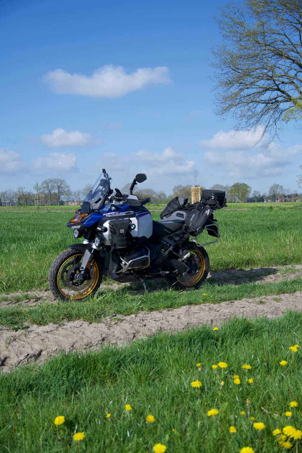 Customer photo review of ADVBags 16 – Rackless Saddle Bags