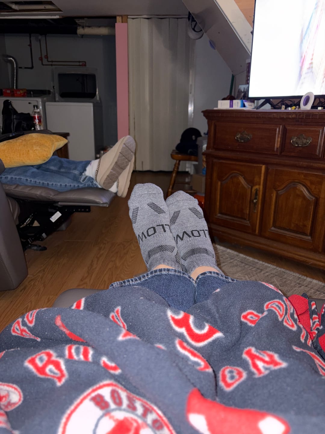 Customer photo review of The Alpaca Socks