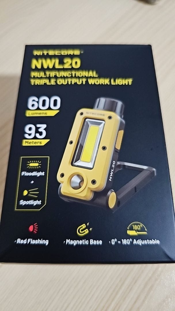Customer photo review of NWL20 - 600 lumens