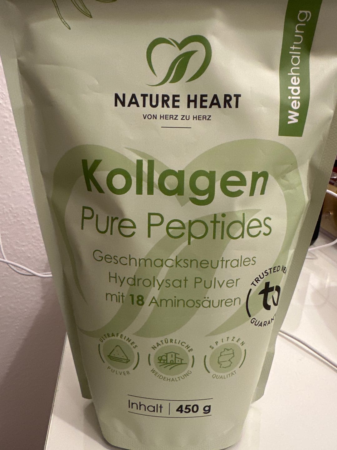 Customer photo review of Kollagen Pure Peptides