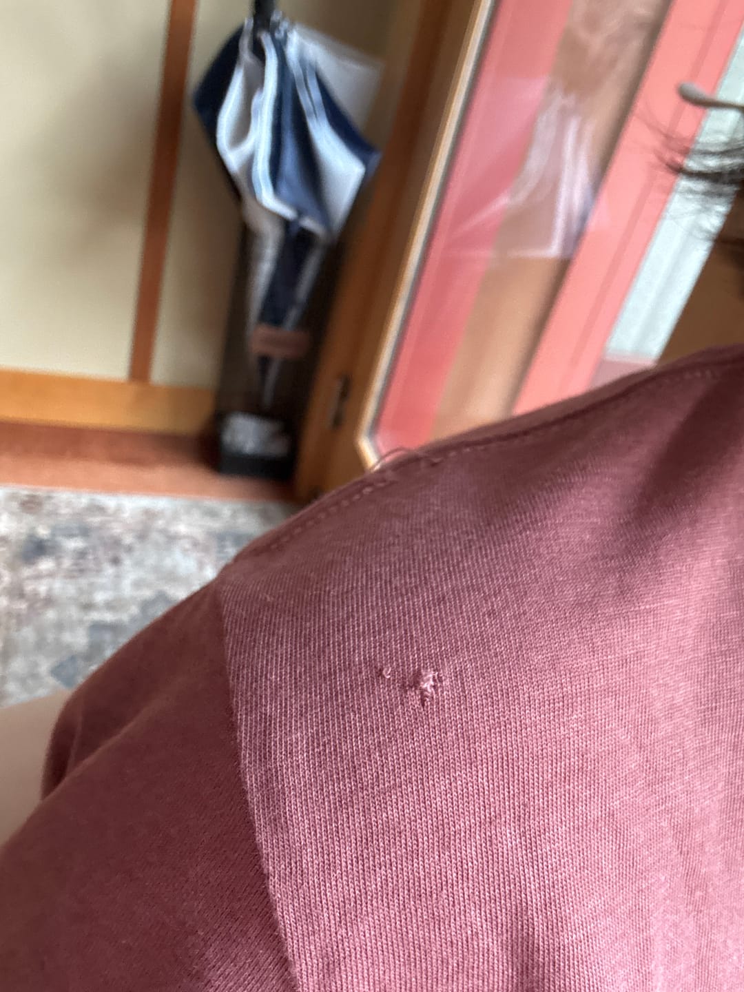 Customer photo review of I Bury Things T-Shirt