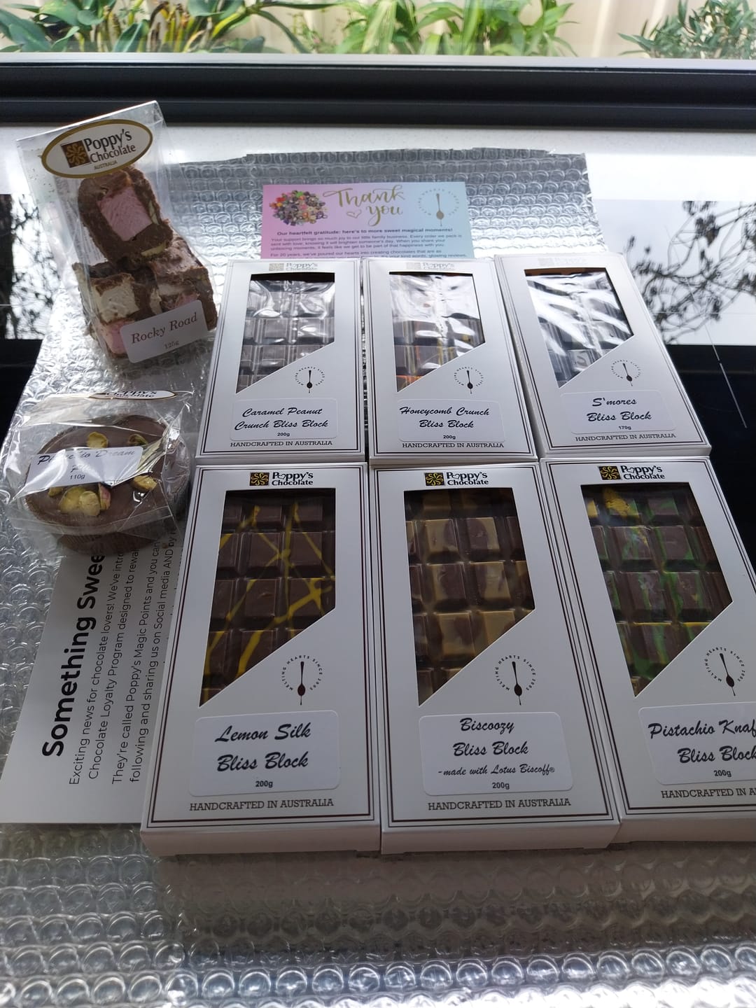 Customer photo review of Bliss Block Indulgence Pack - 6 Bliss Blocks