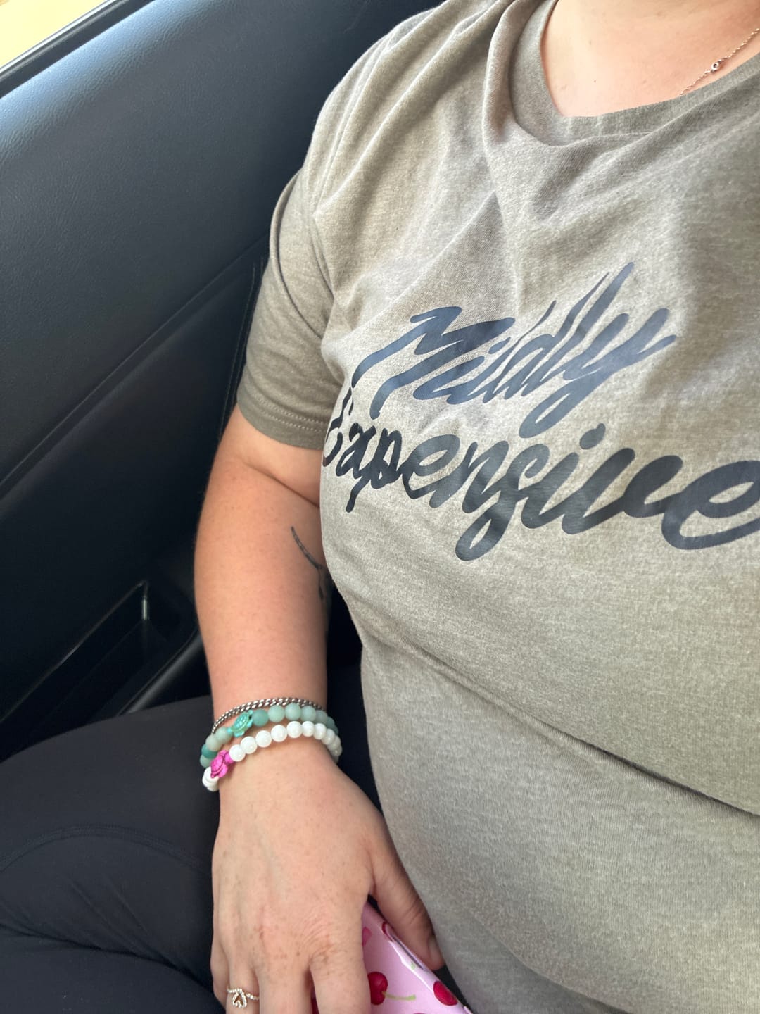 Customer photo review of EXPENSIVE TEE