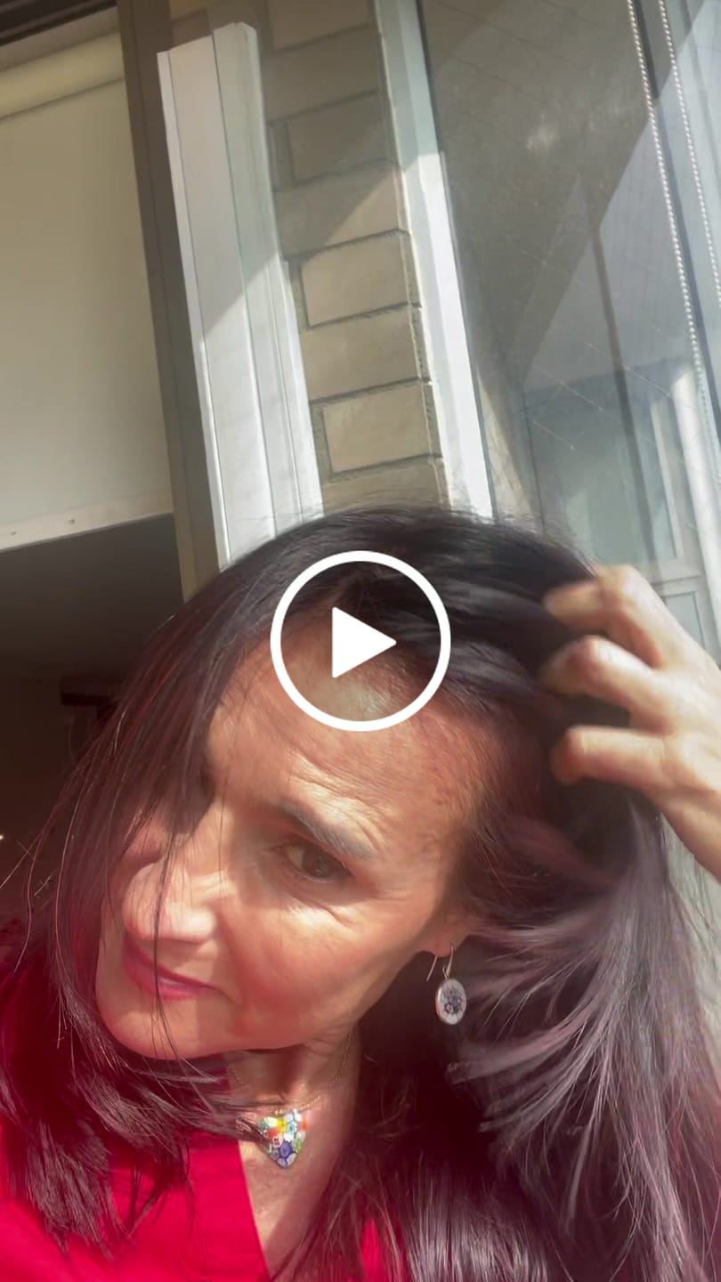 Customer video review of Tinte 100% Natural - Borgoña